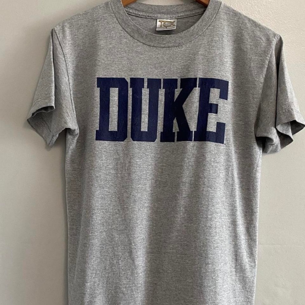 Duke University grey t shirt